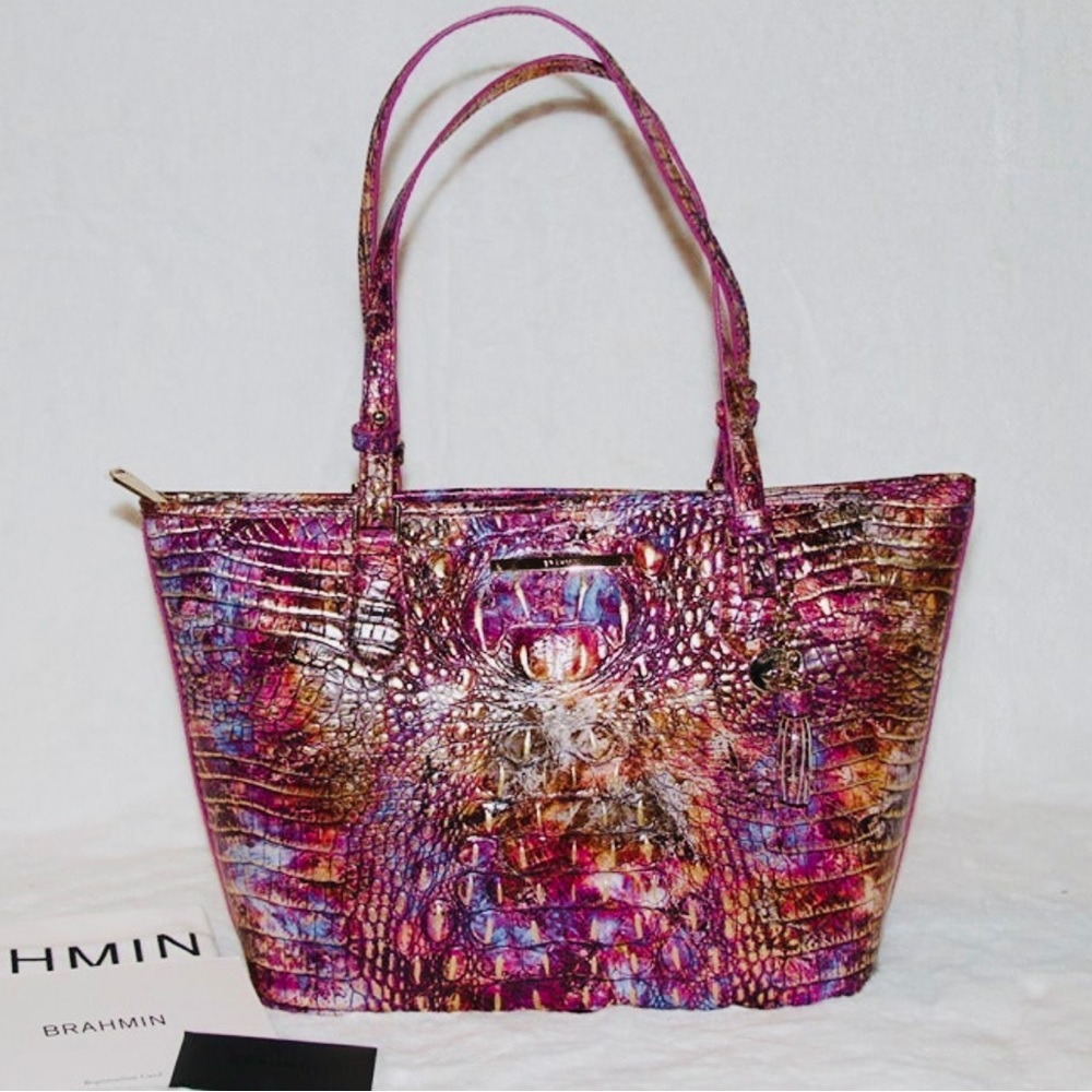 NWT Brahmin Asher Fantasy Tote Bag